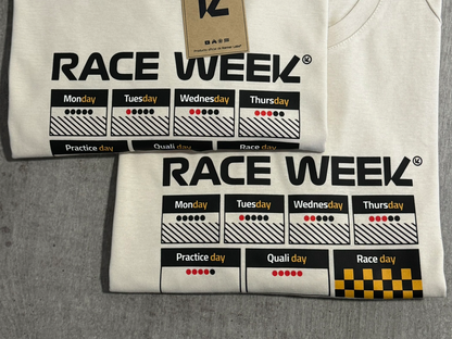 Camiseta Classic 'Week plan' - Motorsport