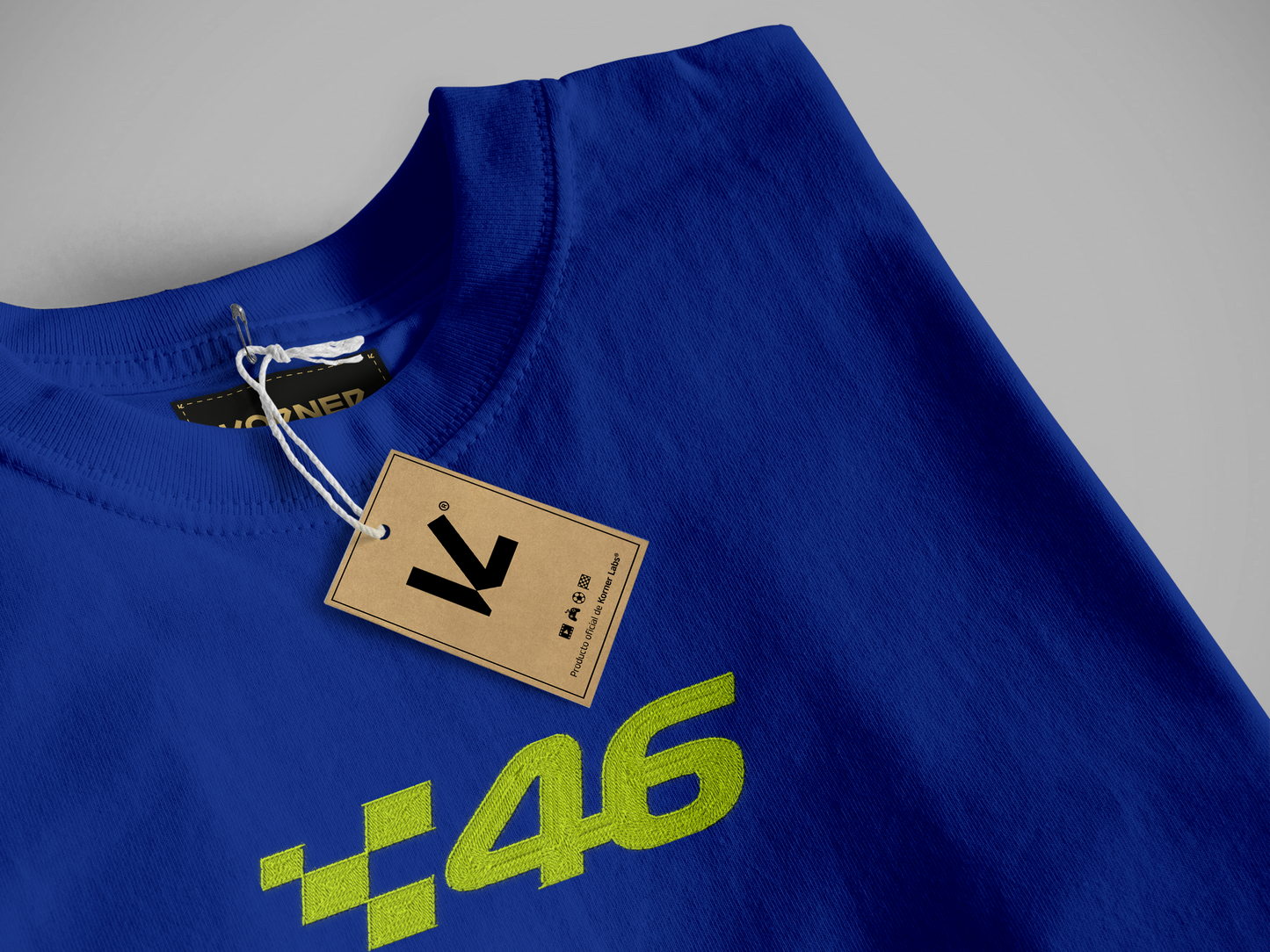 Camiseta Bordada 'VR46' - Motorsport