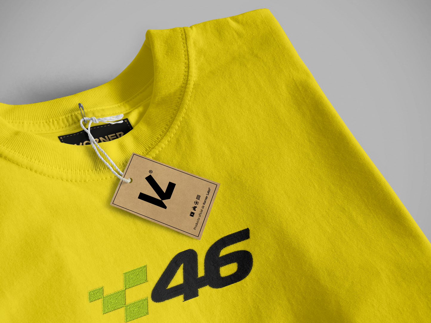 Camiseta Bordada 'VR46' - Motorsport