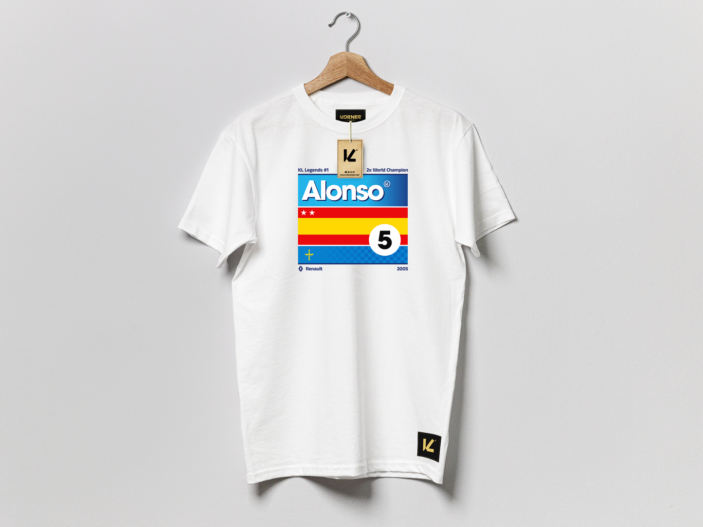 Camiseta Classic 'Alonso 2005' - Motorsport