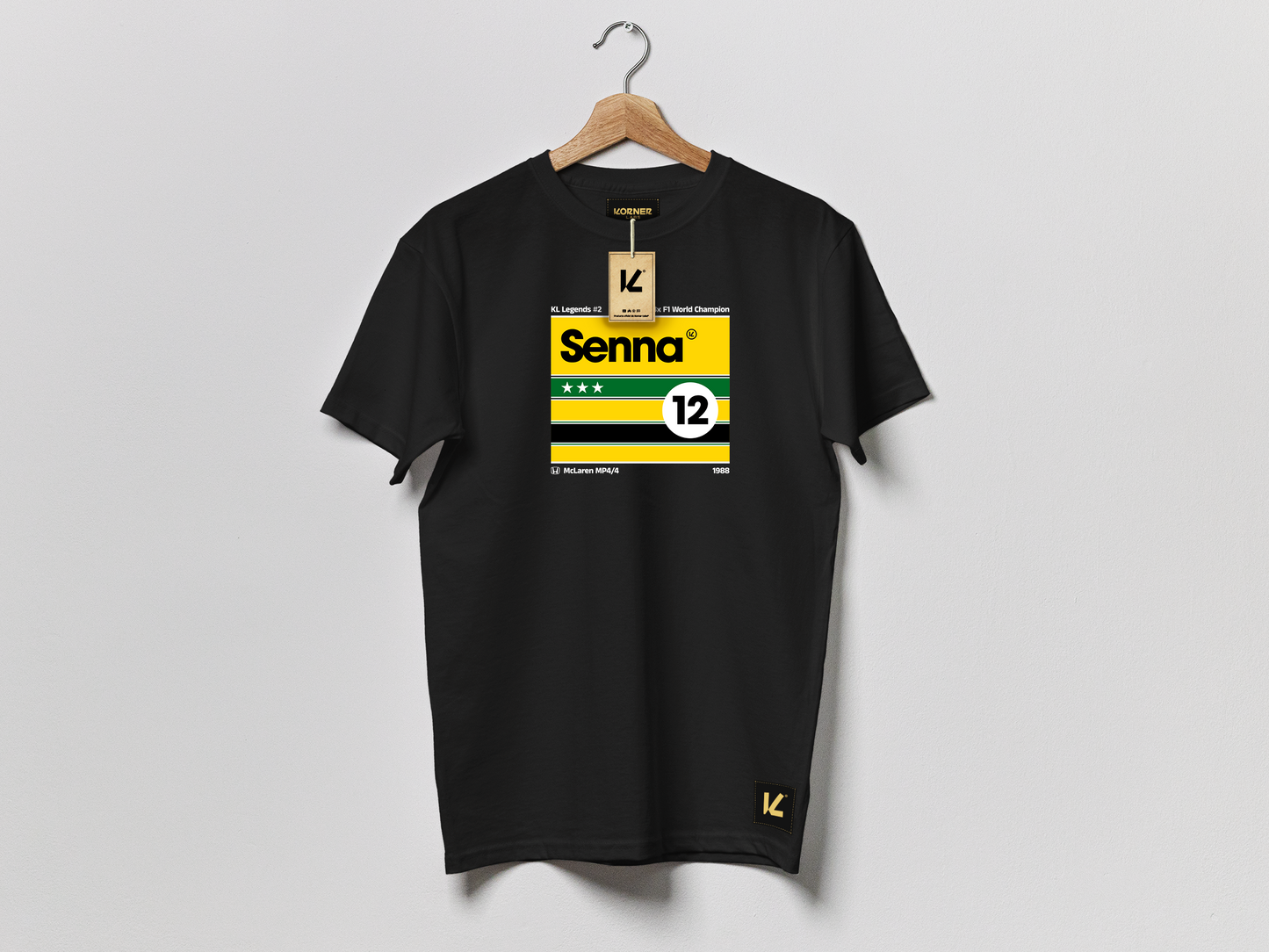 Camiseta Classic 'Senna 1988' - Motorsport