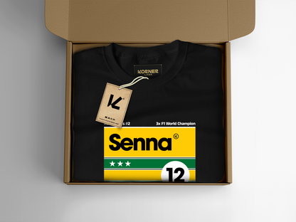 Camiseta Classic 'Senna 1988' - Motorsport