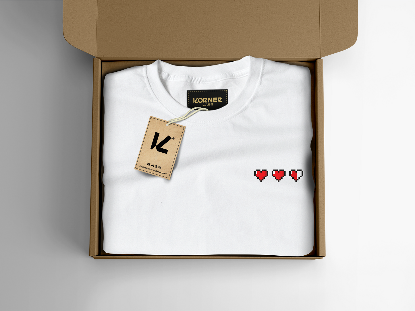 Camiseta Classic 'Heart' - Videojuegos