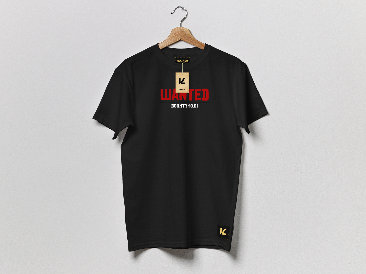 Camiseta Classic 'WANTED' - Videojuegos