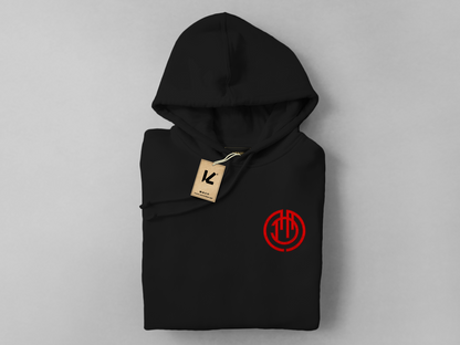 Hoodie Bordada 'Bermellón' - Fútbol