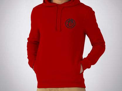 Hoodie Bordada 'Bermellón' - Fútbol