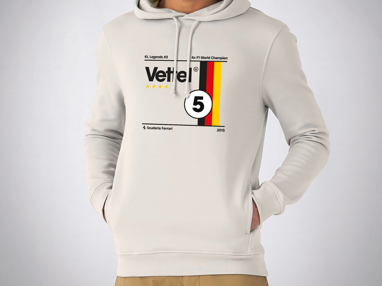 Hoodie Classic 'Vettel 2015' - Motorsport