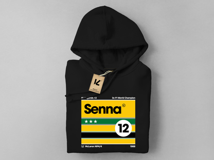 Hoodie Classic 'Senna 1988' - Motorsport