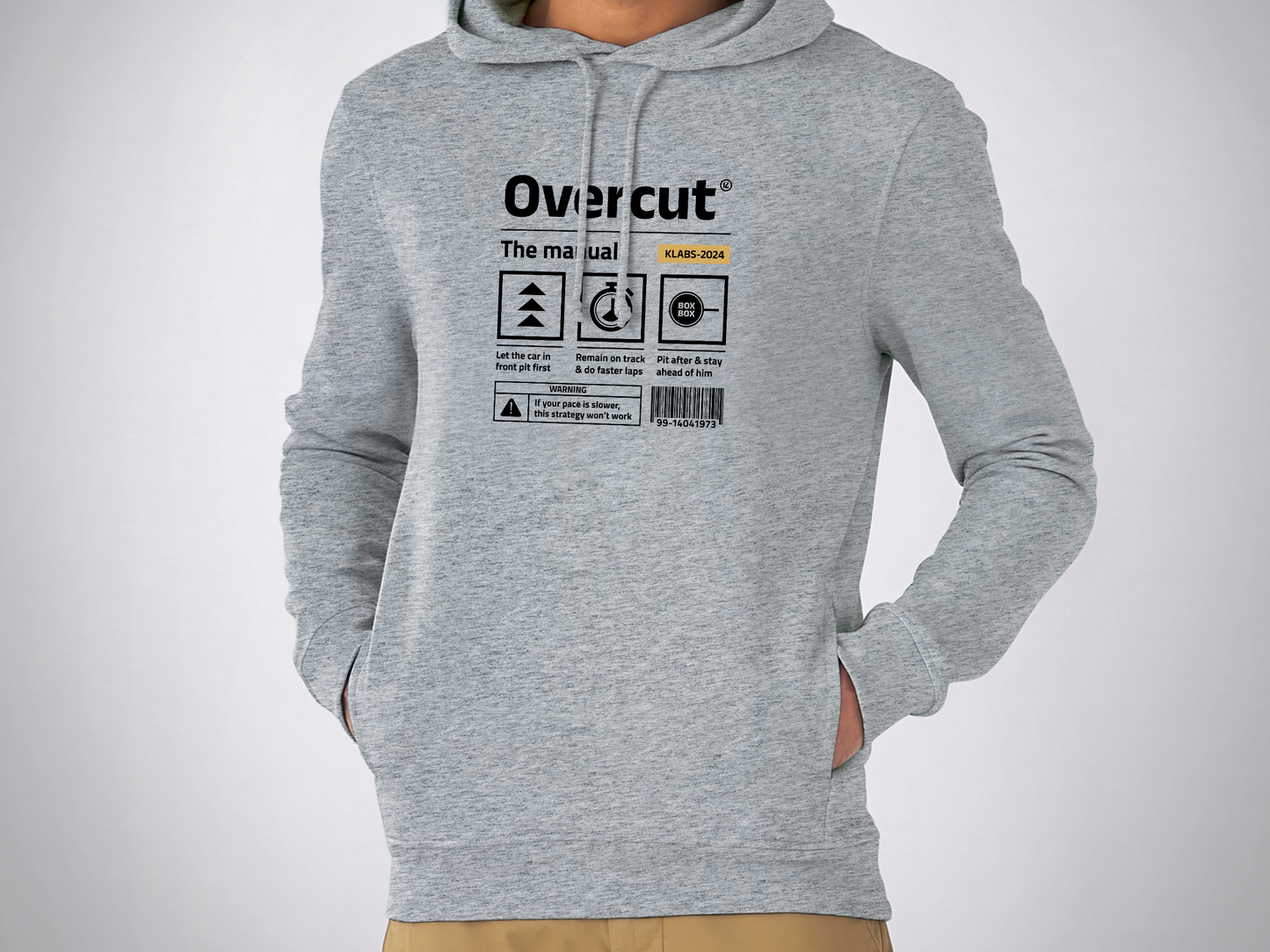 Hoodie Classic 'Overcut: The Manual' - Motorsport