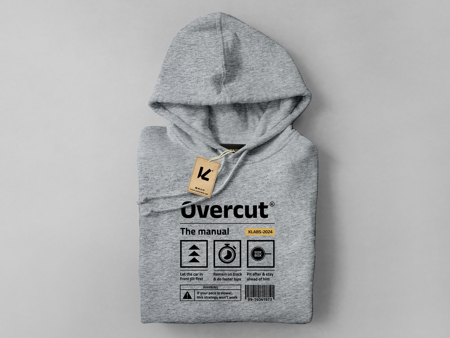 Hoodie Classic 'Overcut: The Manual' - Motorsport