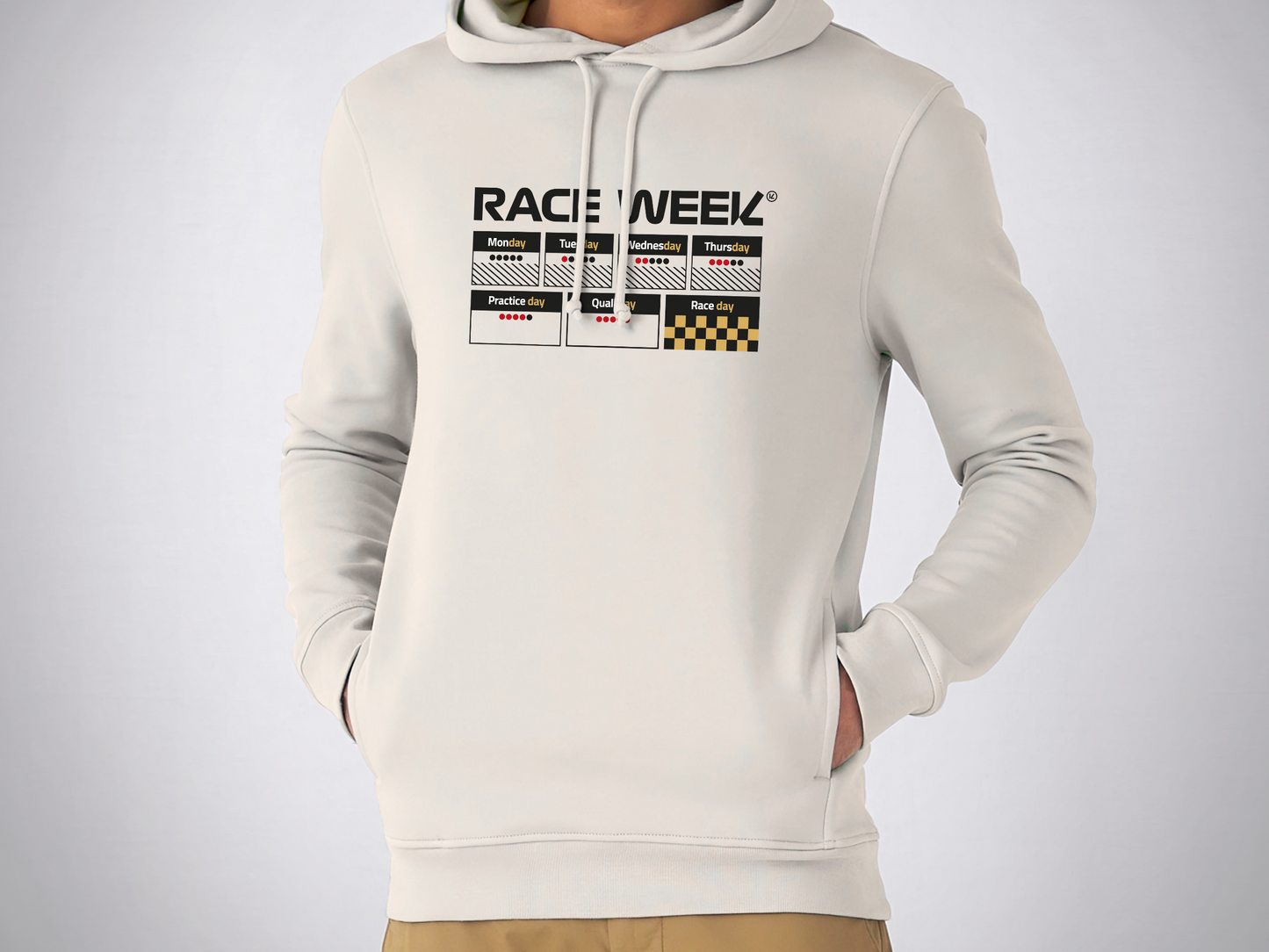 Hoodie Classic 'Week plan' - Motorsport