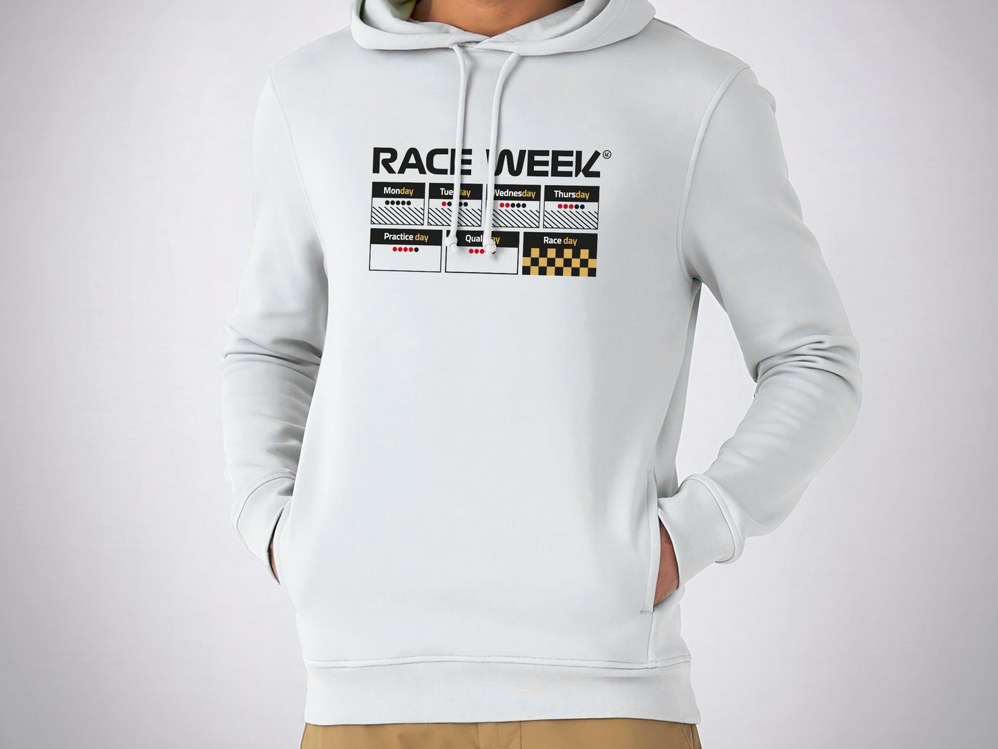 Hoodie Classic 'Week plan' - Motorsport