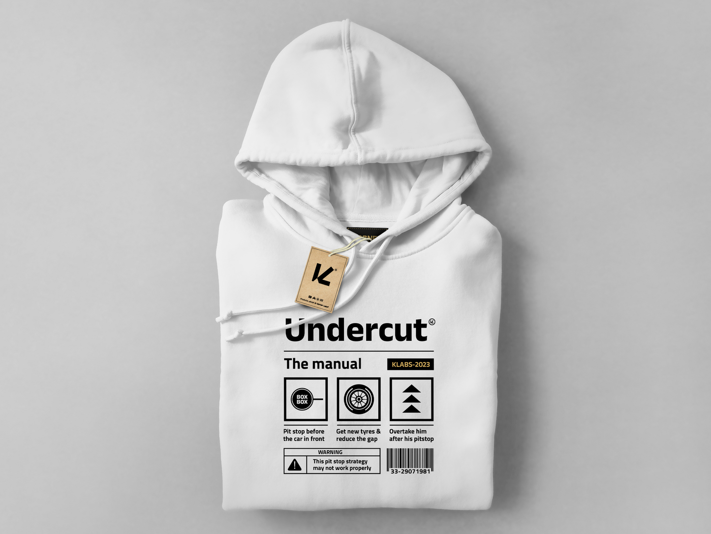 Hoodie Classic 'Undercut: The Manual' - Motorsport