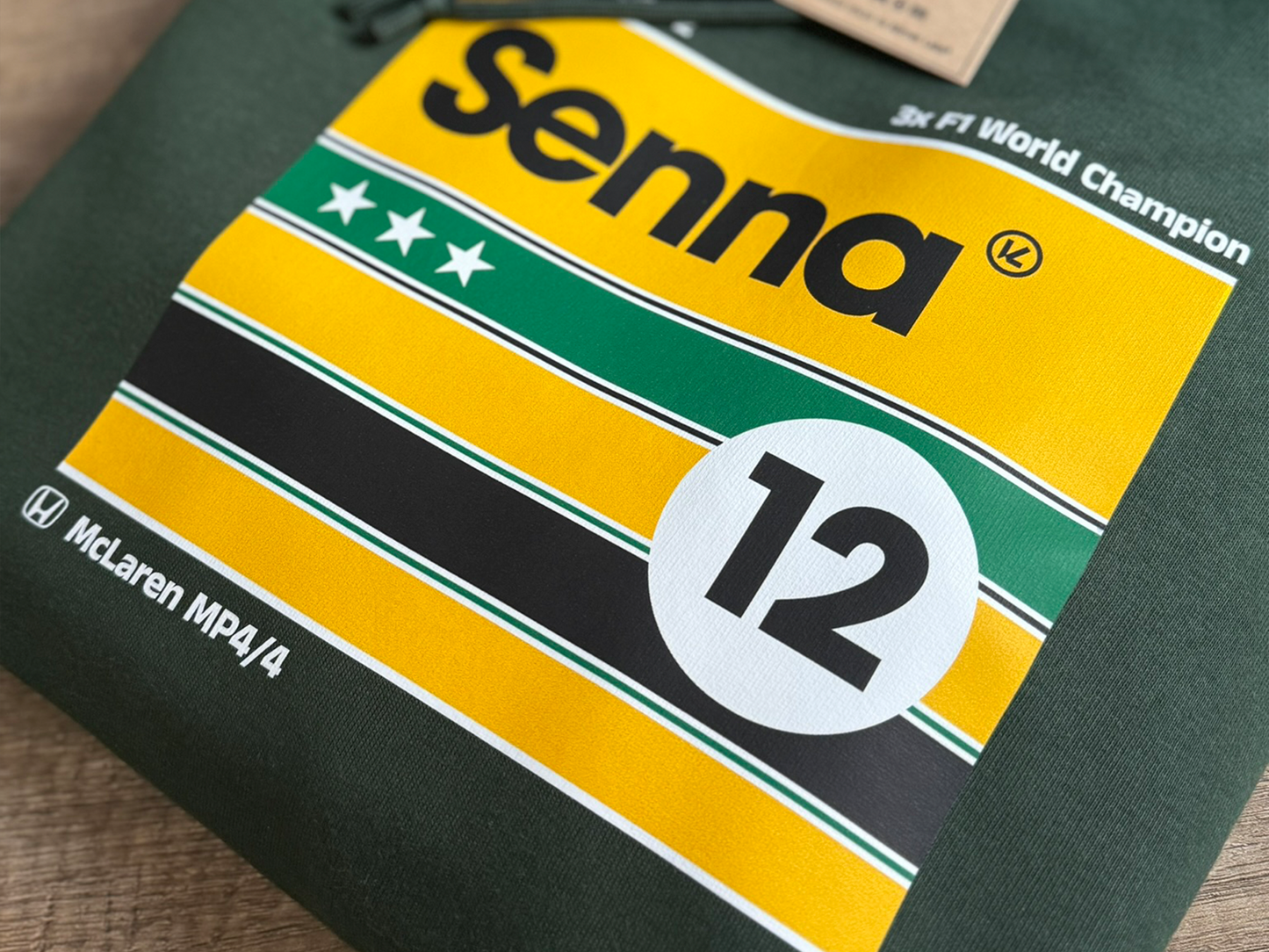 Hoodie Classic 'Senna 1988' - Motorsport