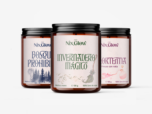 Pack Velas 'Mundo Mágico' - TheNixGlow