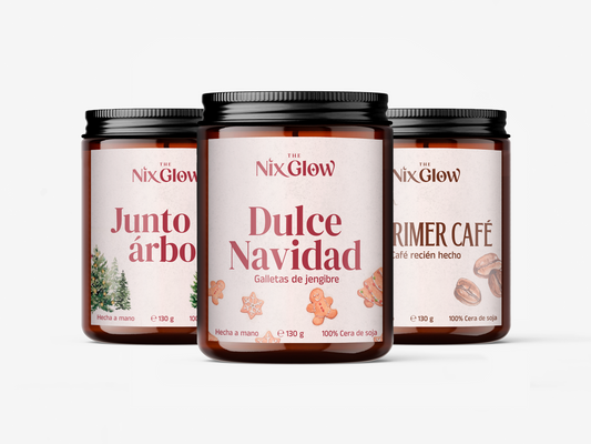 Pack Velas 'Navidad' - TheNixGlow