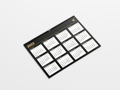 Calendario de pared 2023 de Fórmula 1 - Motorsport